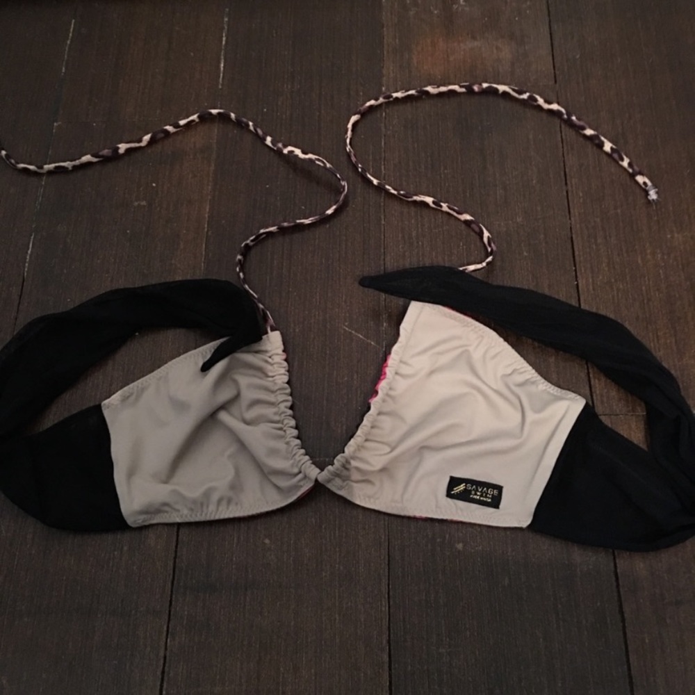 Savage swim top